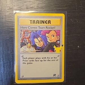 Trainer Card - Here Comes Team Rocket! Celebrations